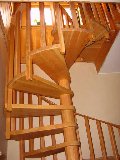 Five foot spiral staircase