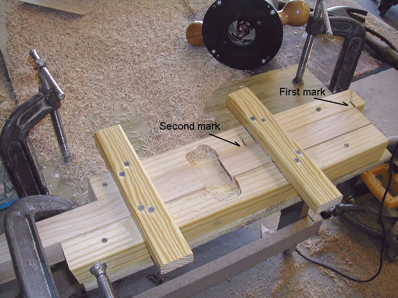 Spiral Staircase building jigs.