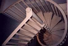 Five foot spiral stair