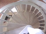 Large spiral stair
