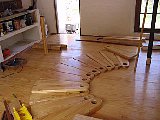 Spiral stair treads