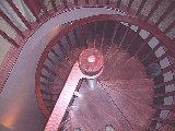 Cherry spiral stair