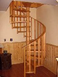 Spiral stair assembly