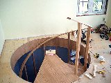 DIY spiral stair