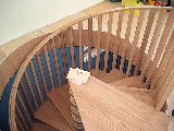 Handrail for spiral stair