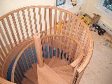 Handrail for spiral stair