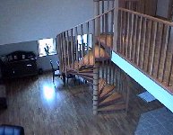 DIY spiral stair handrail