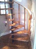 Building spiral stairs