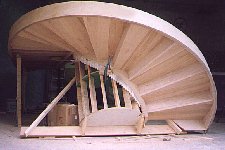 Winding staircase